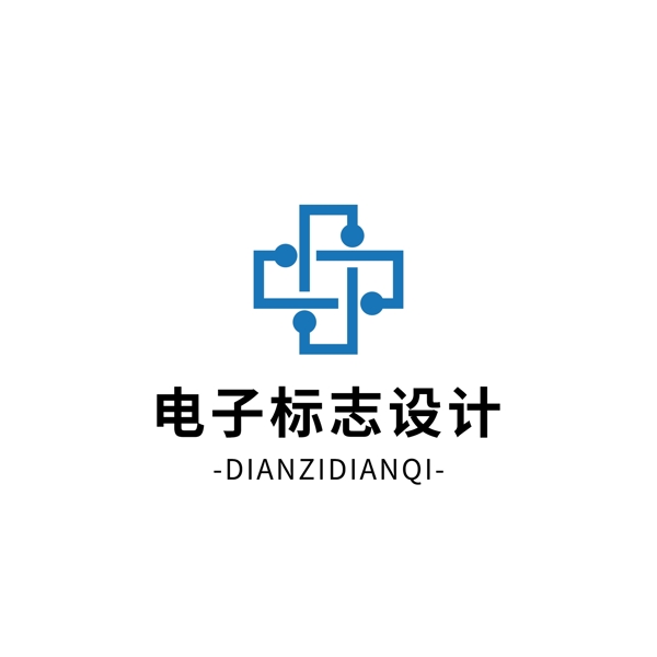 簡(jiǎn)約大氣電子電器logo標(biāo)志設(shè)計(jì)