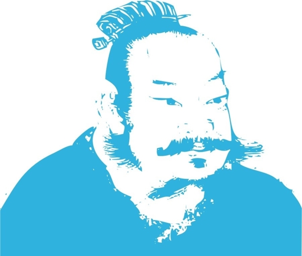 項羽矢量圖片