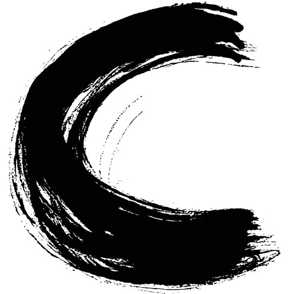 字母毛筆c