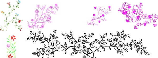 矢量花