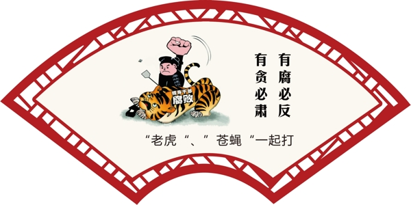 老虎蒼蠅一起打