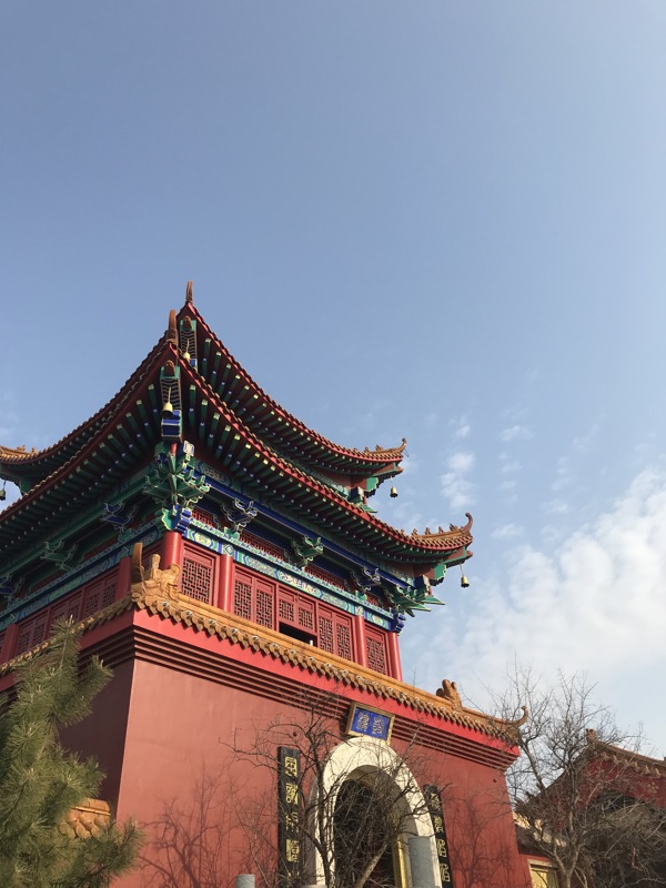 古建筑寺庙中国风建筑寺院