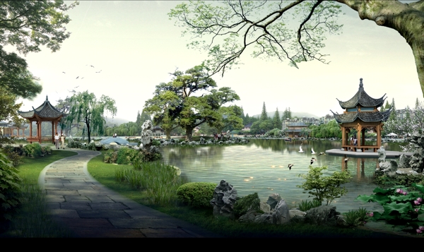園林景觀圖片