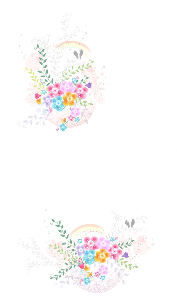 時(shí)尚花紋圖片