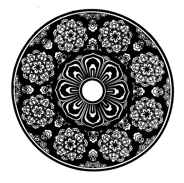 裝飾圖案隋唐五代圖案中國傳統(tǒng)圖案185