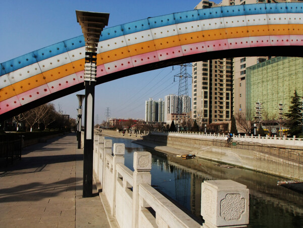 城市河流圖片