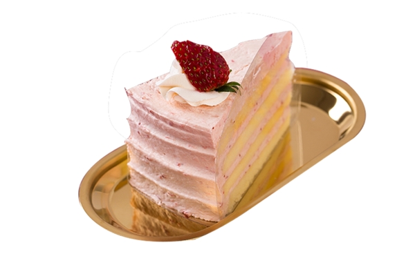 草莓蛋糕粉色糕点甜品