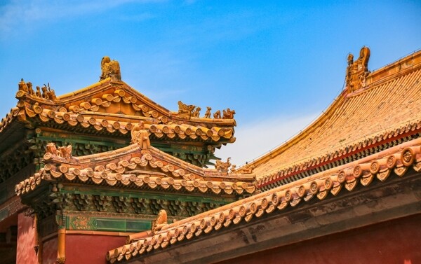 中式传统故宫古建筑图片
