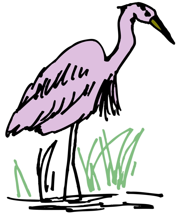 各種鳥類鳥動物矢量素材EPS格式0839