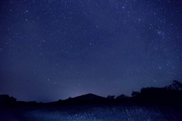 夜空星星夜景繁星图片