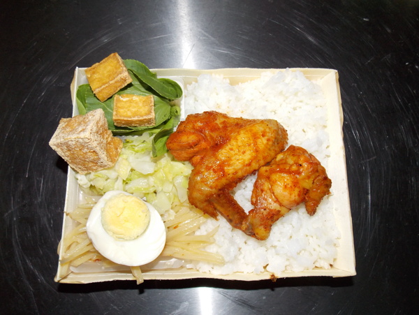 烤翅飯圖片