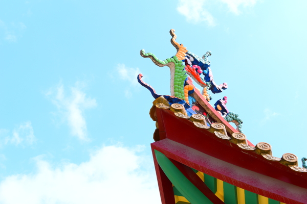 廈門土地廟屋檐