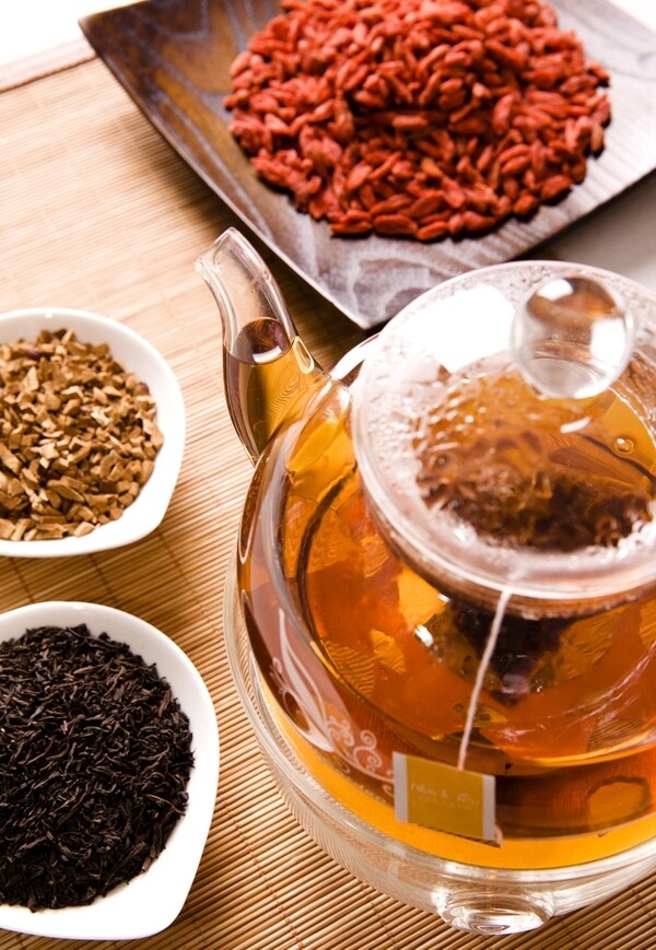 茶藝特寫圖片
