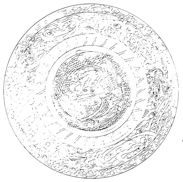 器物圖案中國(guó)傳統(tǒng)圖案秦漢時(shí)期圖案062