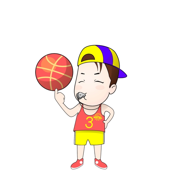篮球小子卡通形象