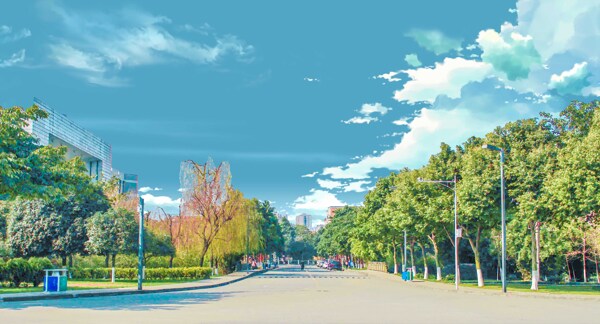 西南石油大學(xué)動(dòng)漫效果
