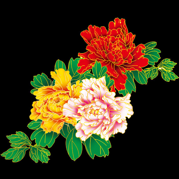 位圖植物花卉優(yōu)雅植物富貴免費(fèi)素材