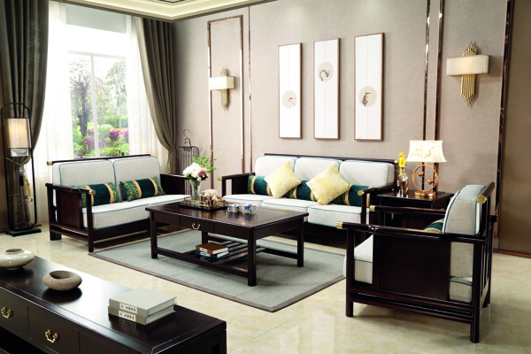 中式客厅沙发