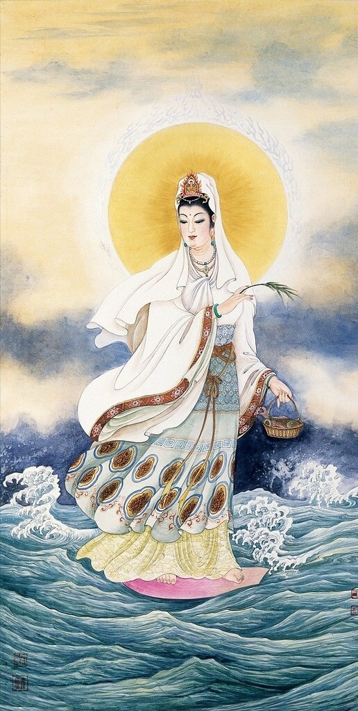 南海觀音圖片
