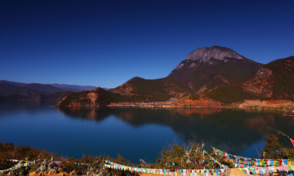 四川瀘沽湖風(fēng)景
