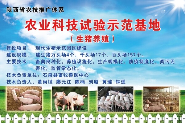 生豬養(yǎng)殖示范基地圖片