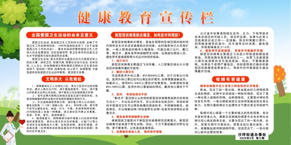 健康教育宣傳欄