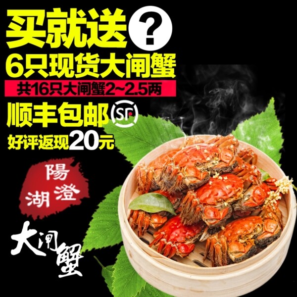 大閘蟹主圖促銷