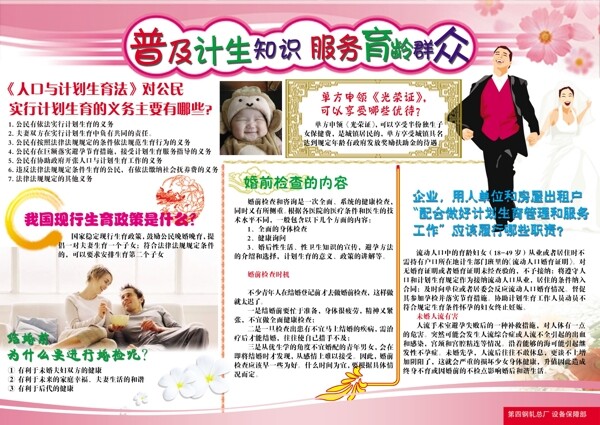 計(jì)生工作展板圖片