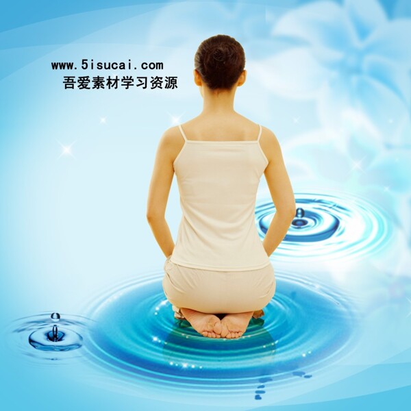化妝品養(yǎng)生健康模特