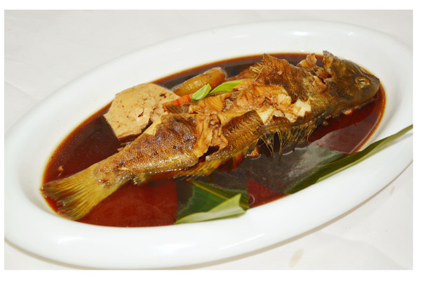 日式煮黃魚圖片