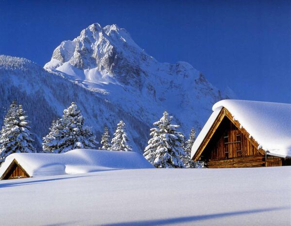 唯美雪景圖片