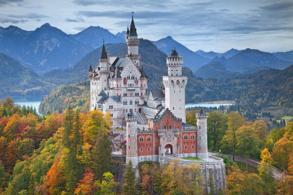 欧洲城堡风景图片