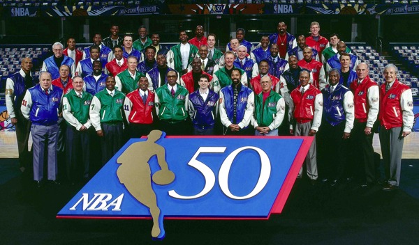 nba50大巨星合影圖片