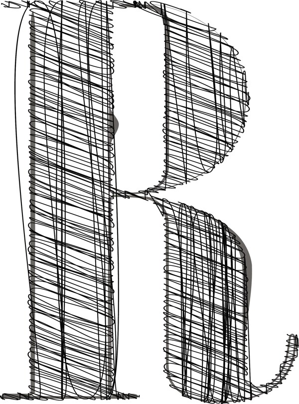 手繪字體矢量插畫(huà)