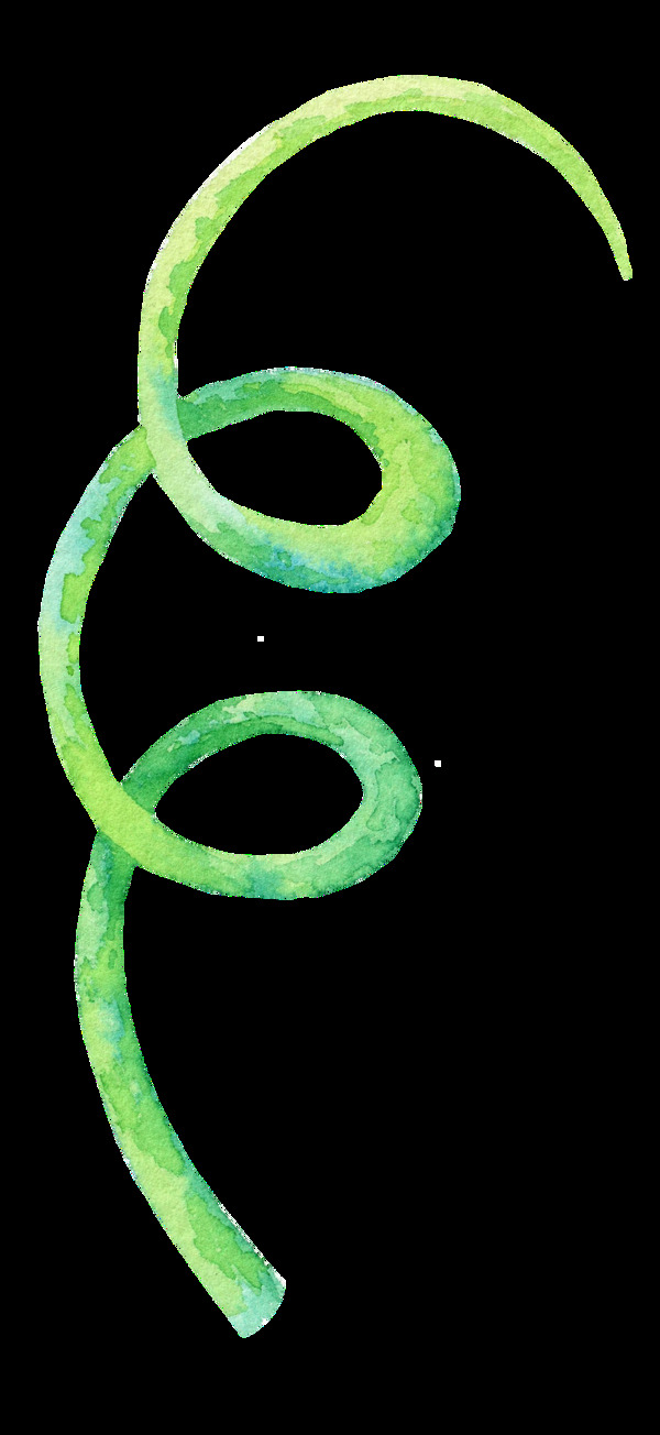 細(xì)長(zhǎng)樹枝卡通透明素材