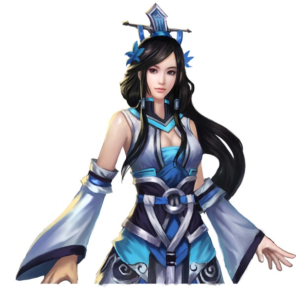 游戲美女圖片