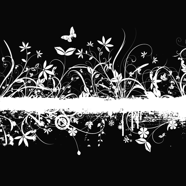 歐美花紋4117矢量EPS