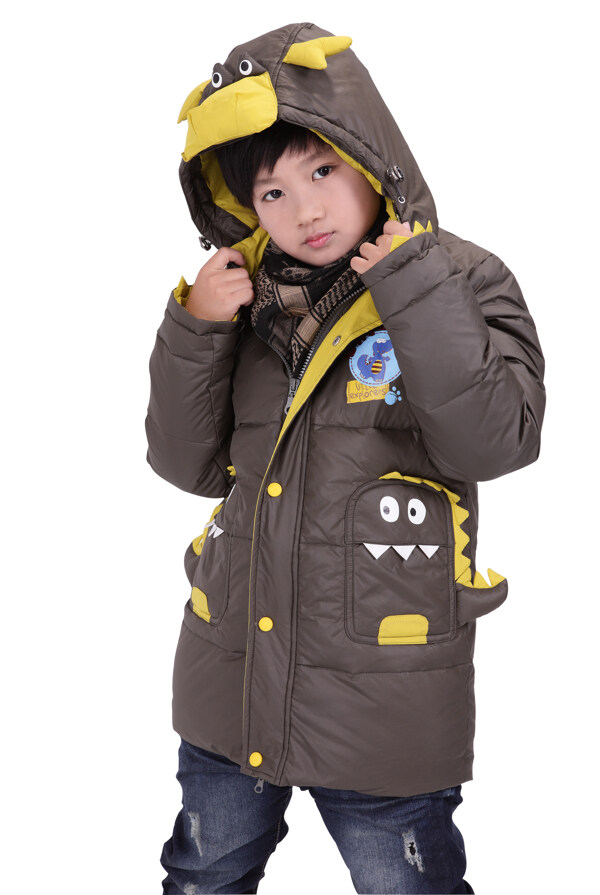 兒童羽絨服圖片