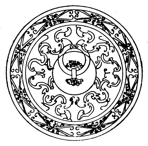 春秋戰(zhàn)國圖案青銅器圖案中國傳統(tǒng)圖案024