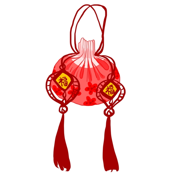 福字中国结挂件装饰春节
