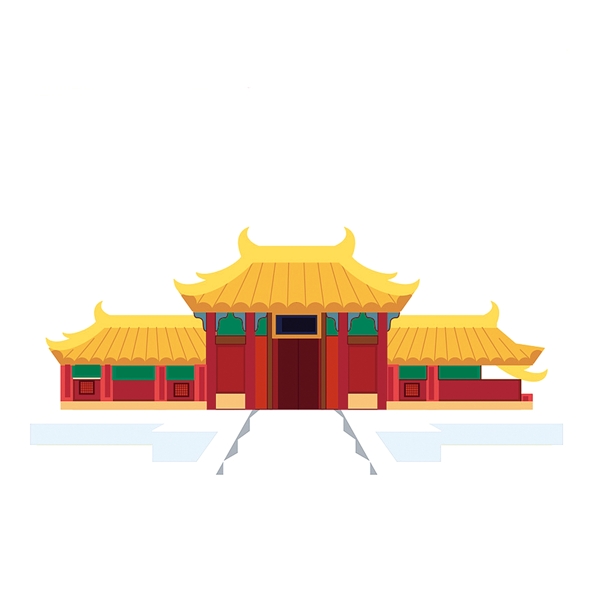 传统中国风新年故宫元素设计