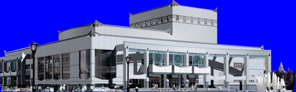 樓房建筑素材PSD