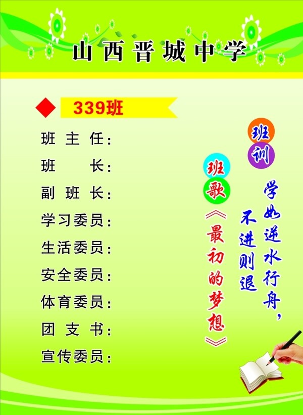 班級(jí)牌