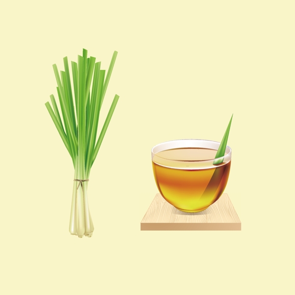 卡通檸檬草