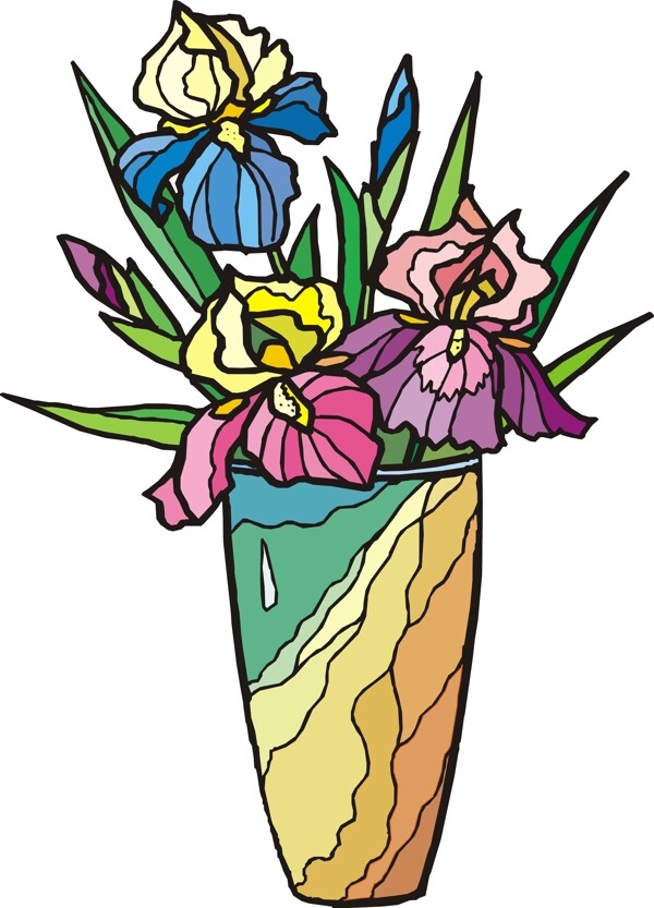 插花