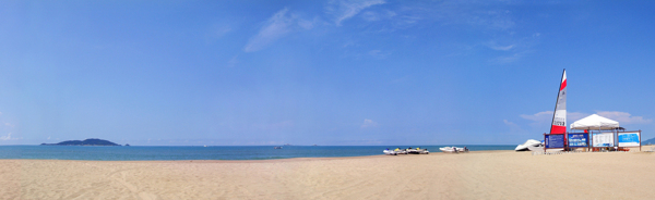 三亚湾海景图片