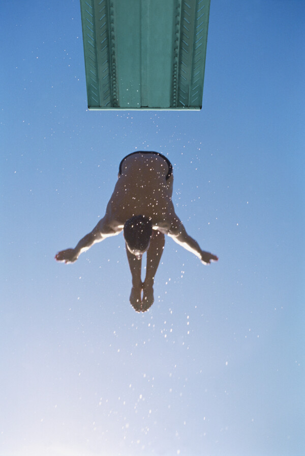 跳水运动员摄影