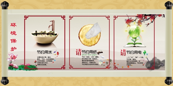 環(huán)境保展板