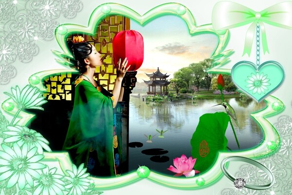 人物背景圖片