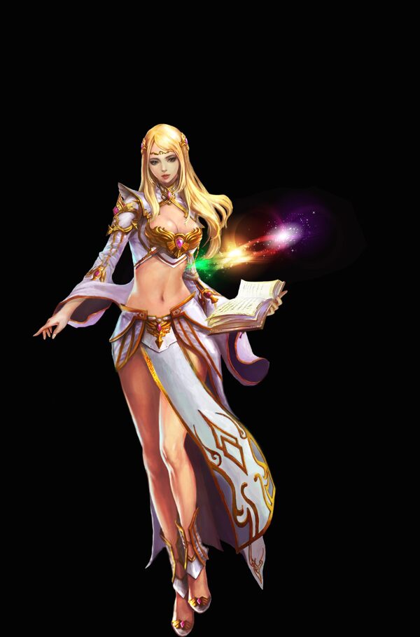 游戲美女圖片